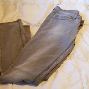 Grey skinny jeans